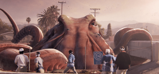 アメリカの寿司屋で働く日本人が巨大なタコと戦う笑撃ムービー