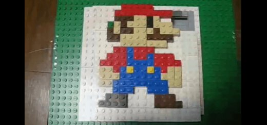 【神業】レゴで出来たマリオのパズルがヤバい