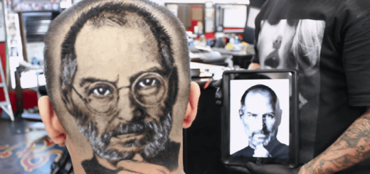 アップルファン必見！？ スティーブジョブスヘアーが想像以上にクリエイティブ！